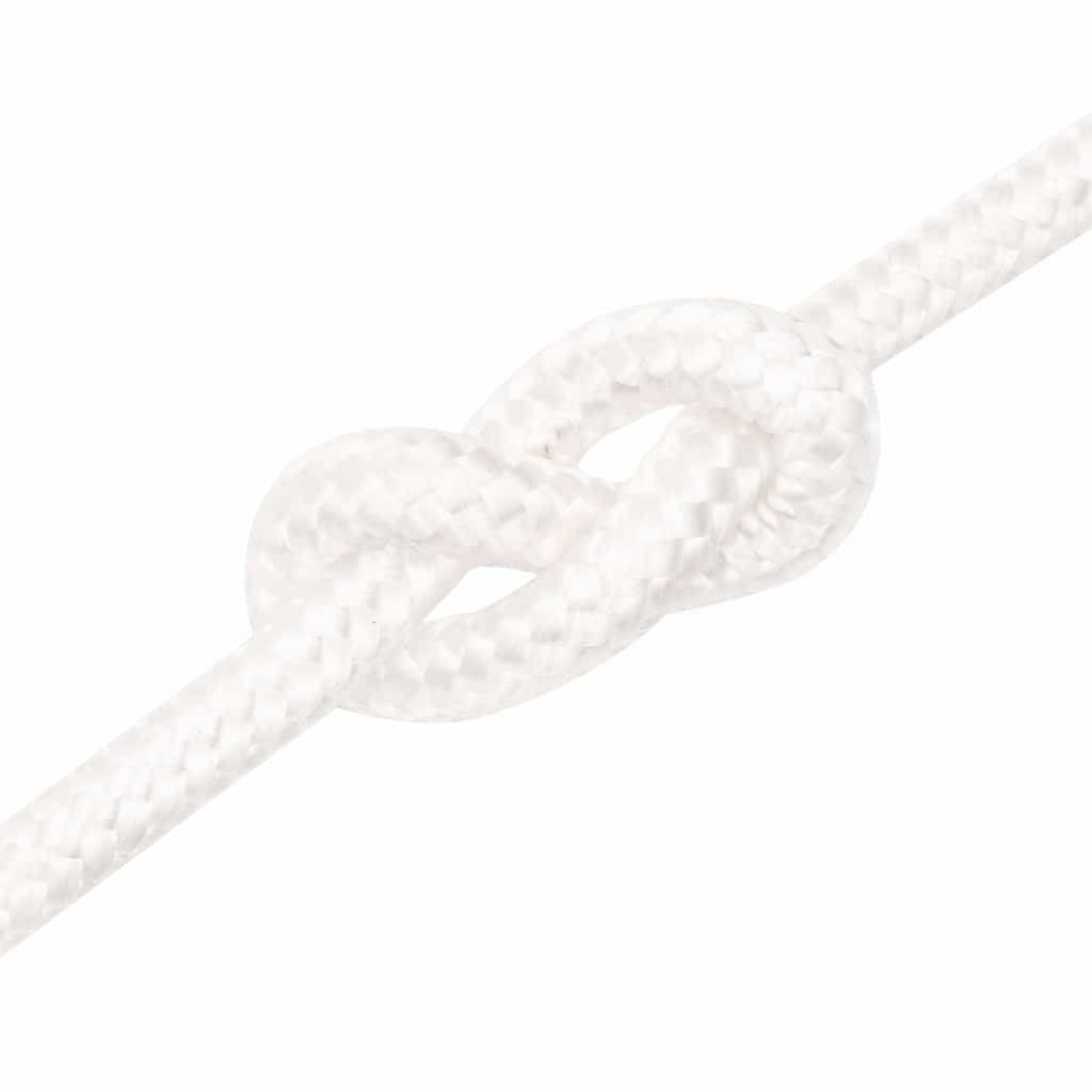 Boat Rope Full White 12 mm 250 m Polypropylene
