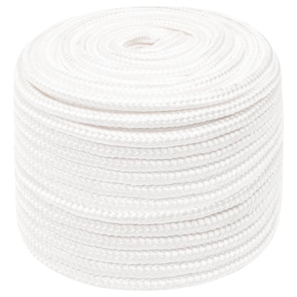 Boat Rope Full White 14 mm 50 m Polypropylene