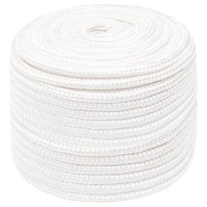 Boat Rope Full White 14 mm 50 m Polypropylene