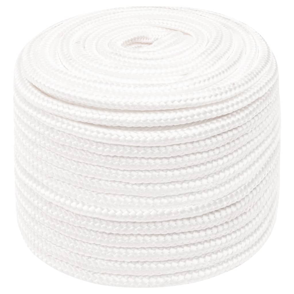 Boat Rope Full White 14 mm 100 m Polypropylene