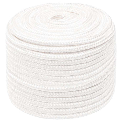 Boat Rope Full White 14 mm 250 m Polypropylene