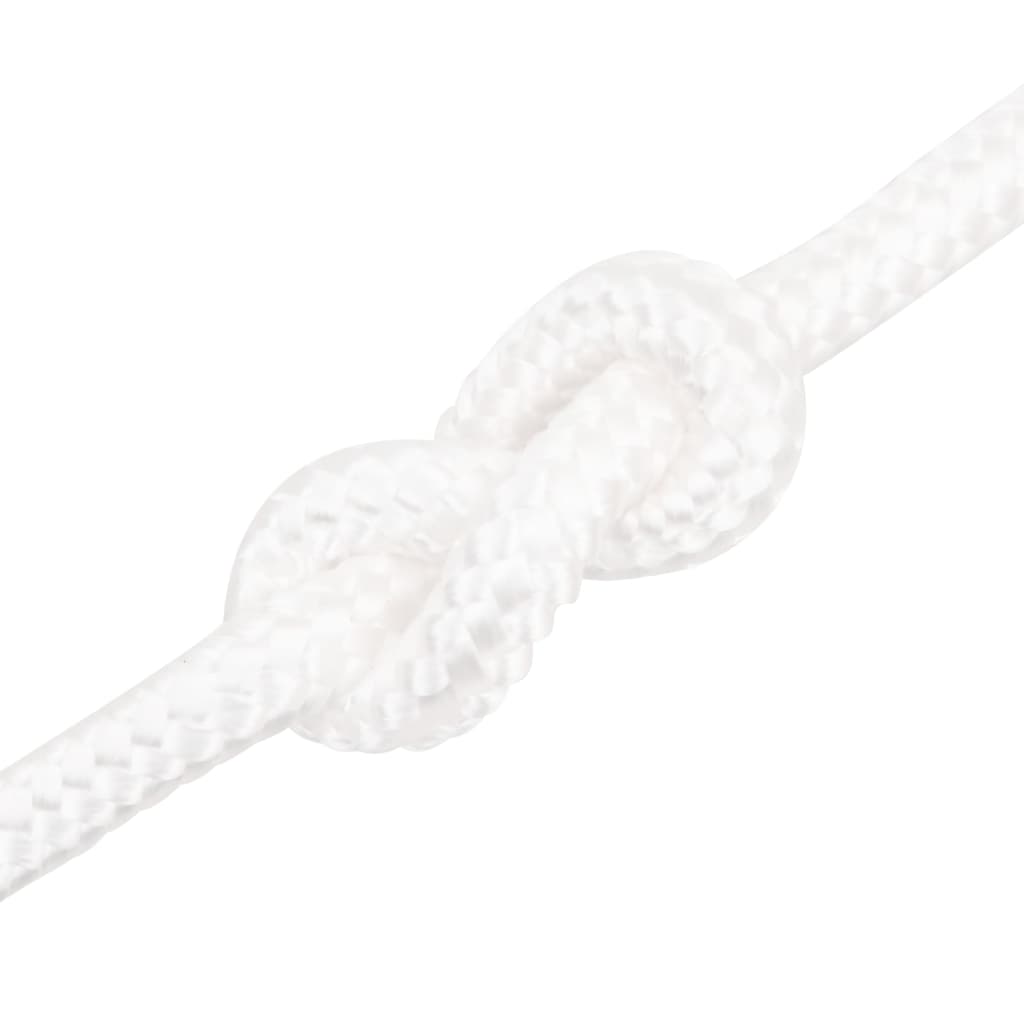 Boat Rope Full White 16 mm 25 m Polypropylene