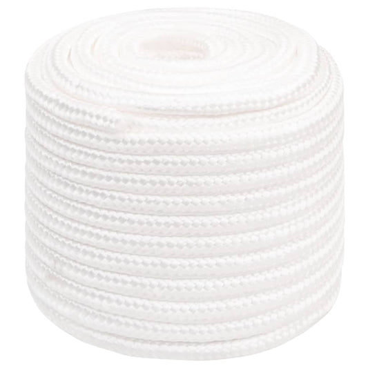 Boat Rope Full White 18 mm 50 m Polypropylene