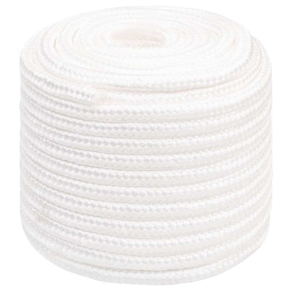 Boat Rope Full White 18 mm 100 m Polypropylene