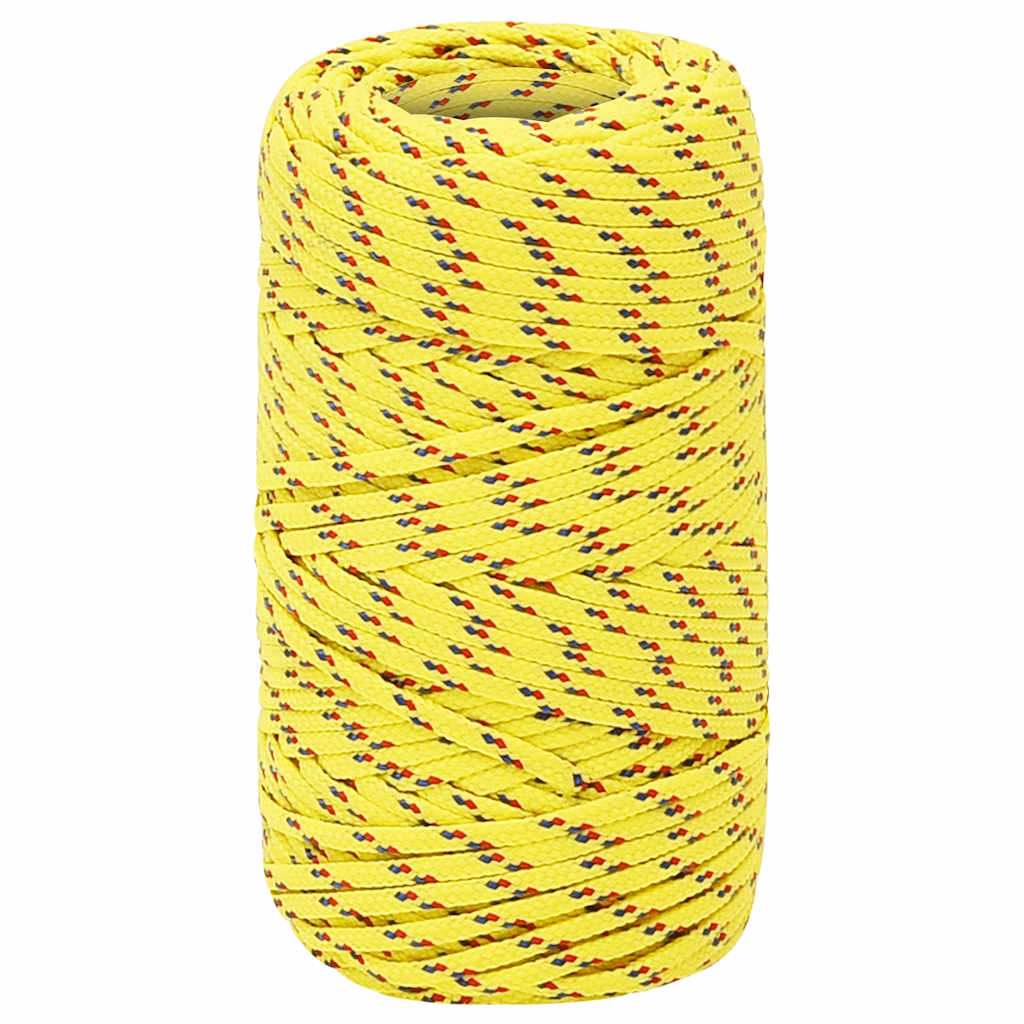Boat Rope Yellow 2 mm 50 m Polypropylene