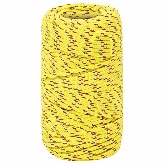 Boat Rope Yellow 2 mm 50 m Polypropylene
