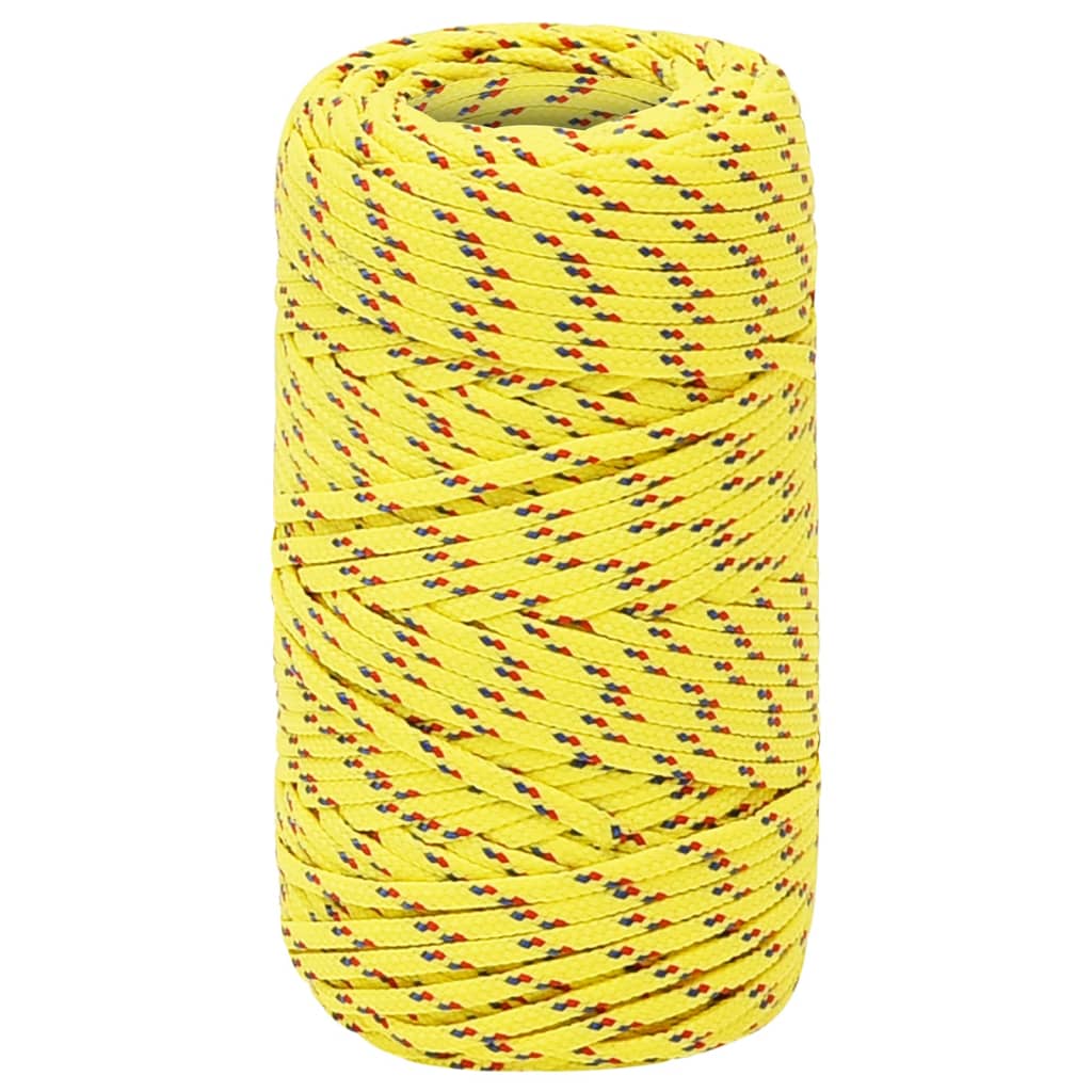 Boat Rope Yellow 2 mm 500 m Polypropylene