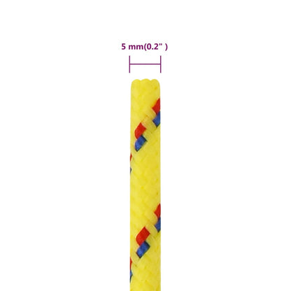 Boat Rope Yellow 5 mm 50 m Polypropylene