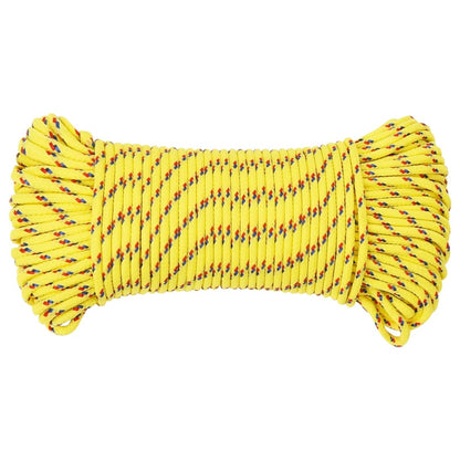 Boat Rope Yellow 5 mm 250 m Polypropylene