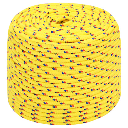 Boat Rope Yellow 8 mm 100 m Polypropylene