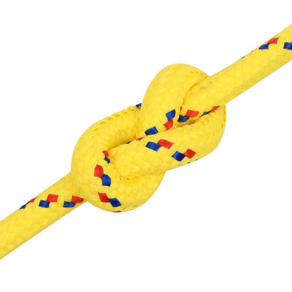 Boat Rope Yellow 16 mm 100 m Polypropylene