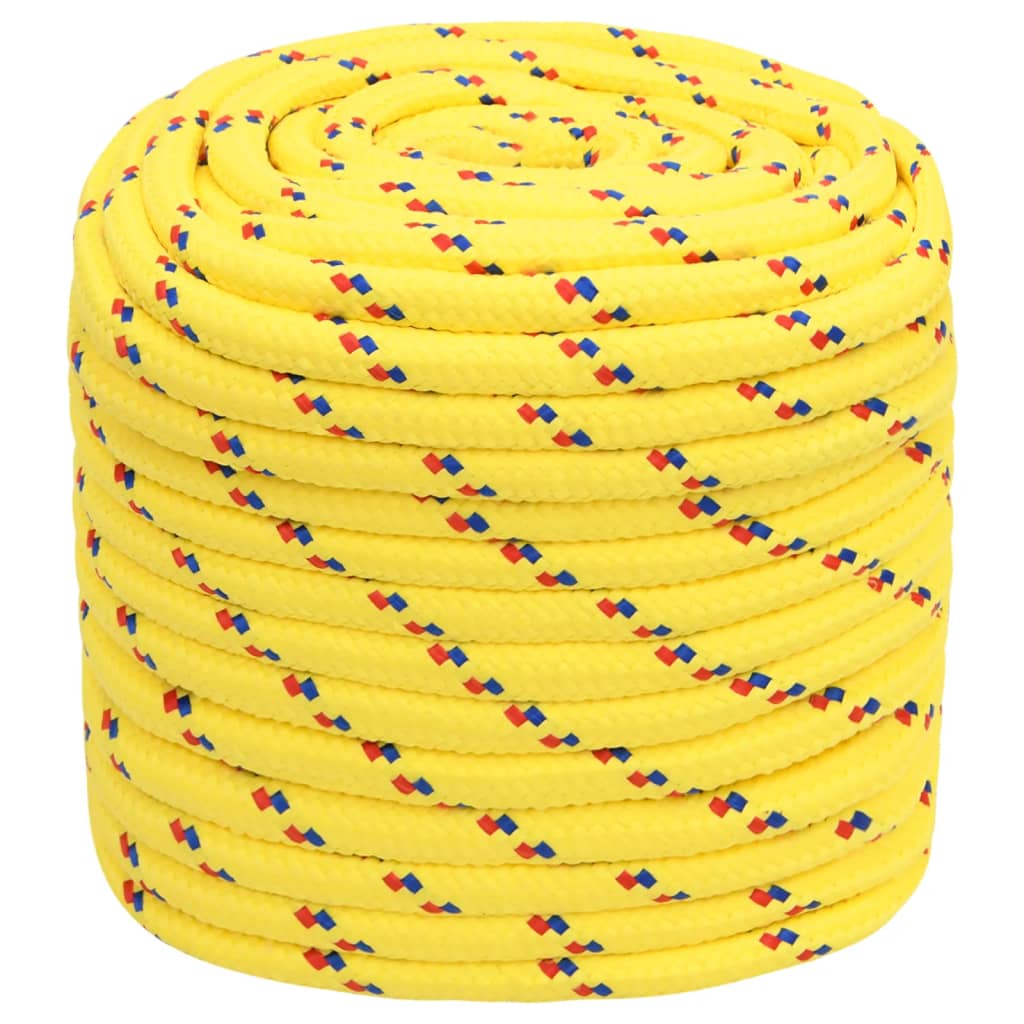 Boat Rope Yellow 18 mm 25 m Polypropylene
