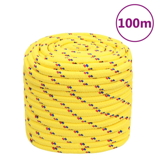 Boat Rope Yellow 18 mm 100 m Polypropylene
