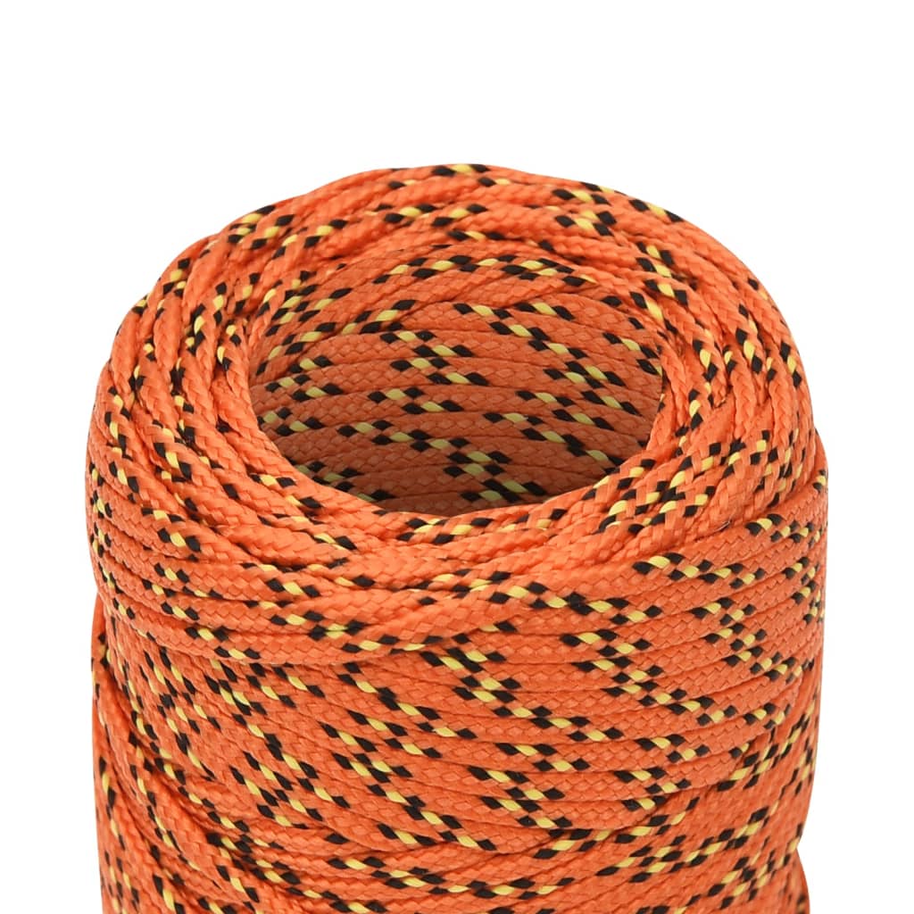 Boat Rope Orange 2 mm 25 m Polypropylene