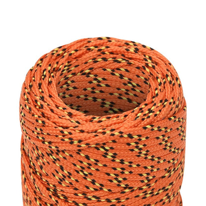 Boat Rope Orange 2 mm 100 m Polypropylene