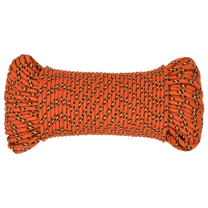 Boat Rope Orange 4 mm 50 m Polypropylene