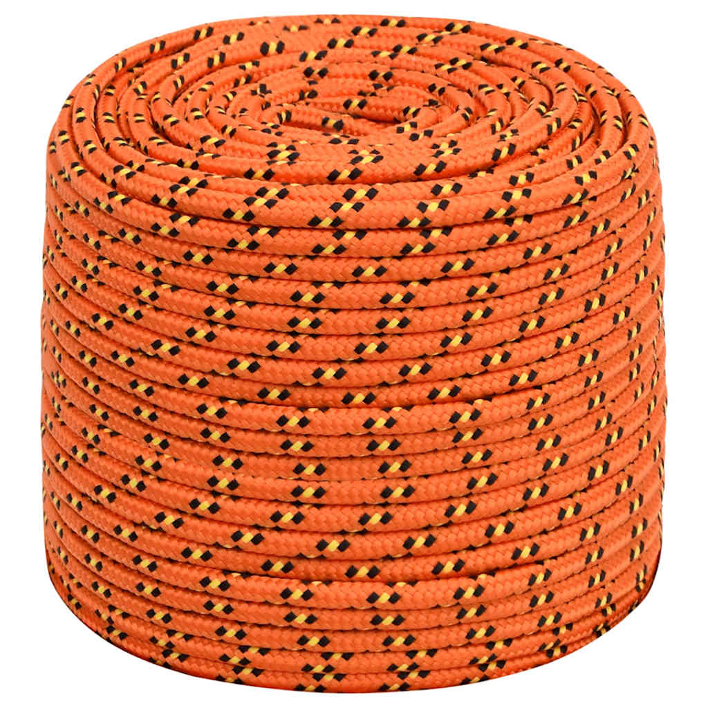 Boat Rope Orange 6 mm 500 m Polypropylene