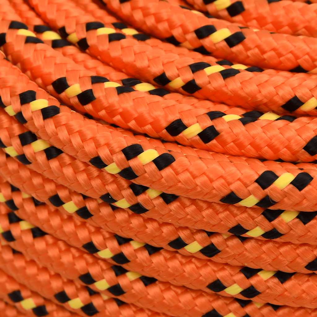 Boat Rope Orange 6 mm 500 m Polypropylene