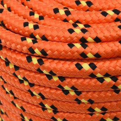Boat Rope Orange 12 mm 25 m Polypropylene