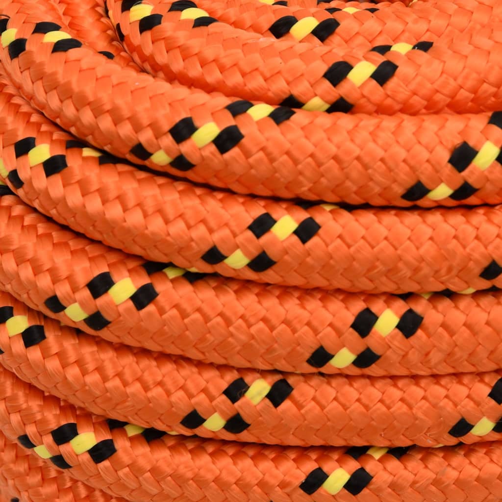 Boat Rope Orange 20 mm 25 m Polypropylene