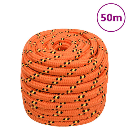 Boat Rope Orange 20 mm 50 m Polypropylene