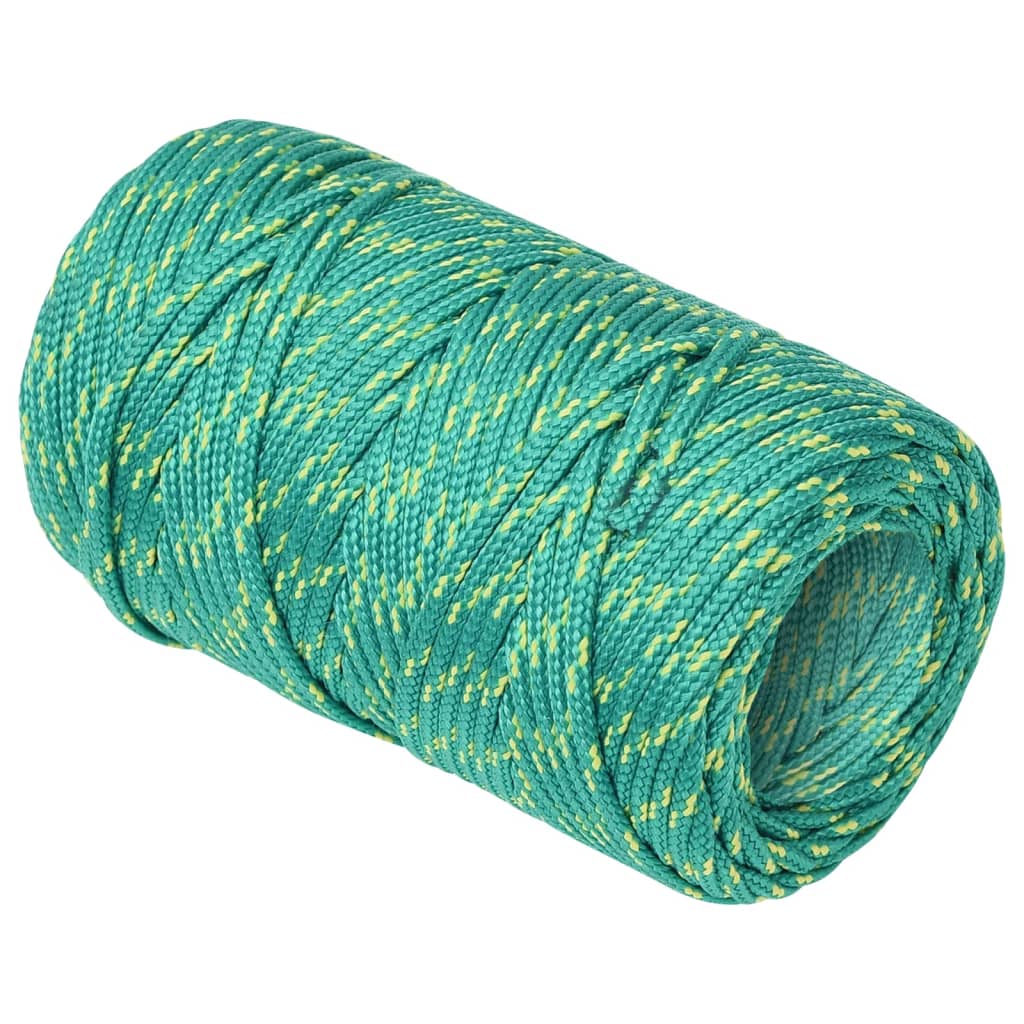 Boat Rope Green 2 mm 25 m Polypropylene