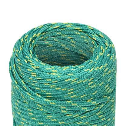 Boat Rope Green 2 mm 25 m Polypropylene
