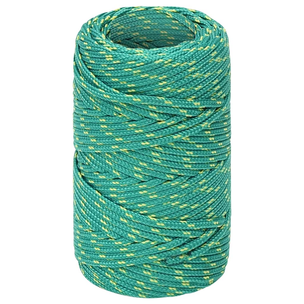 Boat Rope Green 2 mm 500 m Polypropylene