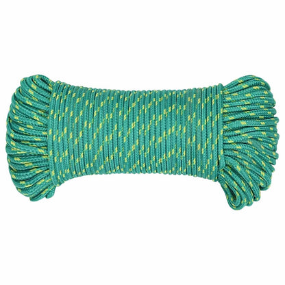 Boat Rope Green 4 mm 500 m Polypropylene