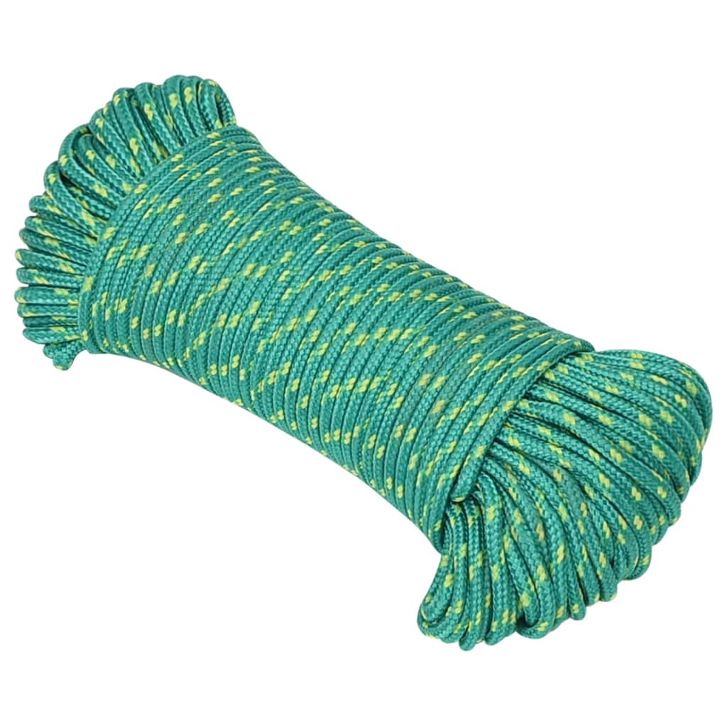 Boat Rope Green 5 mm 100 m Polypropylene