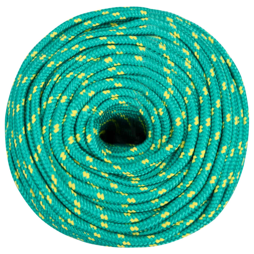 Boat Rope Green 8 mm 25 m Polypropylene