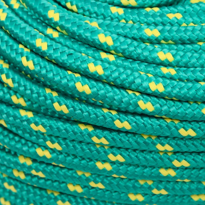 Boat Rope Green 8 mm 25 m Polypropylene