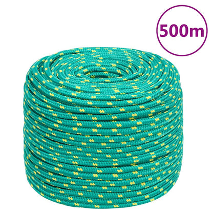 Boat Rope Green 8 mm 500 m Polypropylene