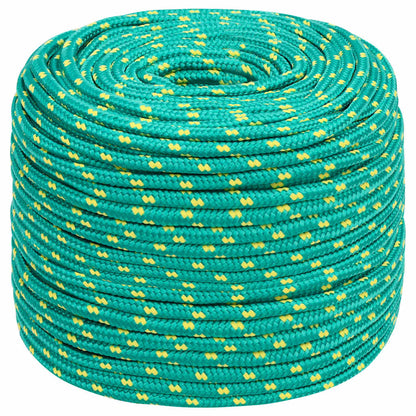 Boat Rope Green 8 mm 500 m Polypropylene