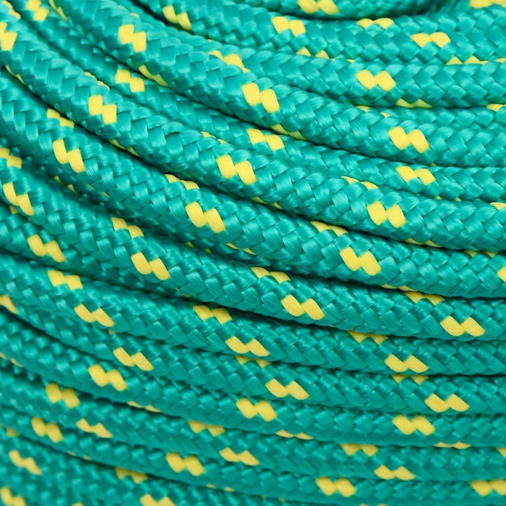 Boat Rope Green 8 mm 500 m Polypropylene