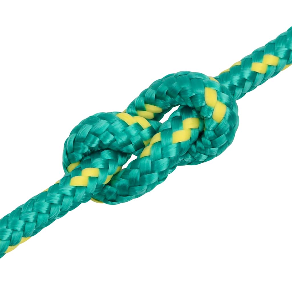 Boat Rope Green 8 mm 500 m Polypropylene