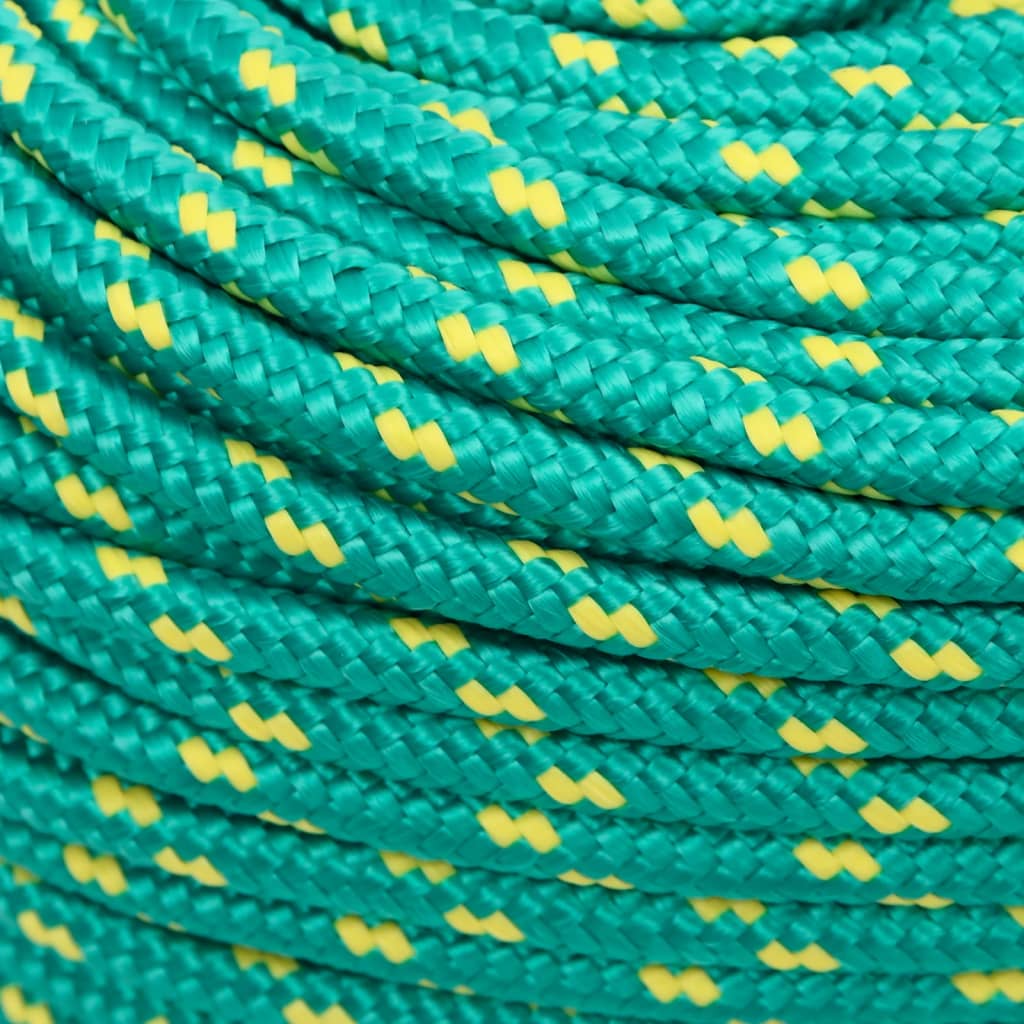 Boat Rope Green 10 mm 250 m Polypropylene
