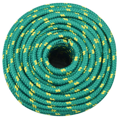 Boat Rope Green 12 mm 50 m Polypropylene