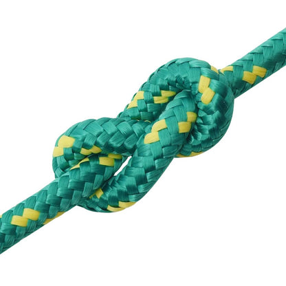 Boat Rope Green 12 mm 100 m Polypropylene
