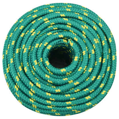 Boat Rope Green 14 mm 100 m Polypropylene
