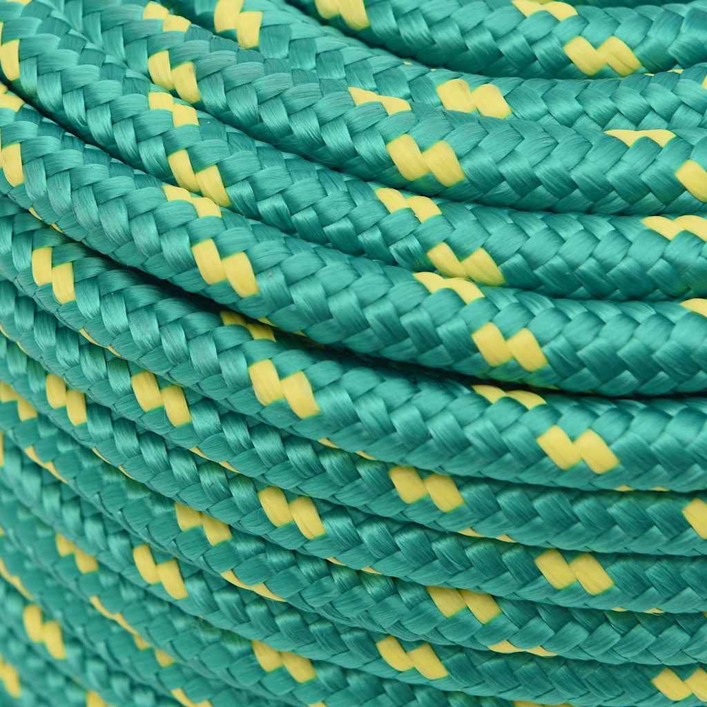 Boat Rope Green 14 mm 100 m Polypropylene