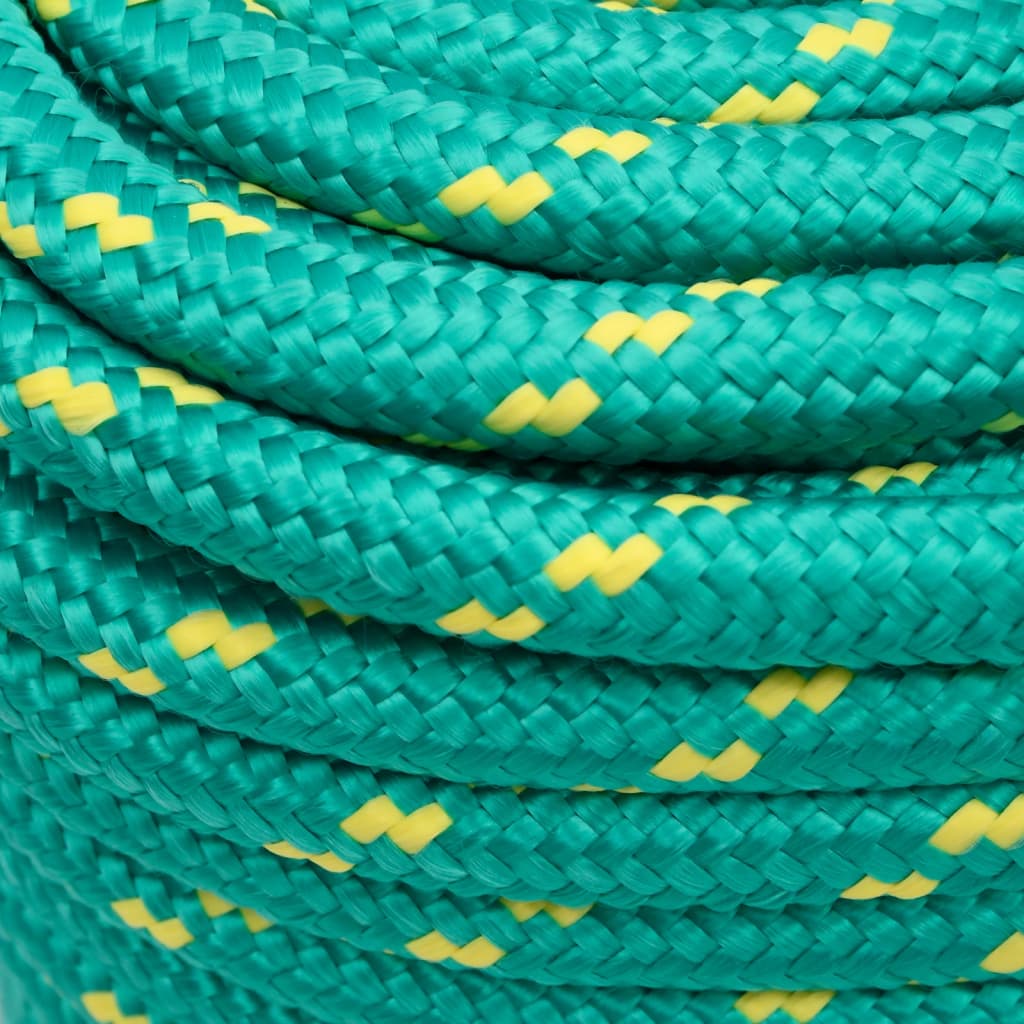 Boat Rope Green 16 mm 50 m Polypropylene