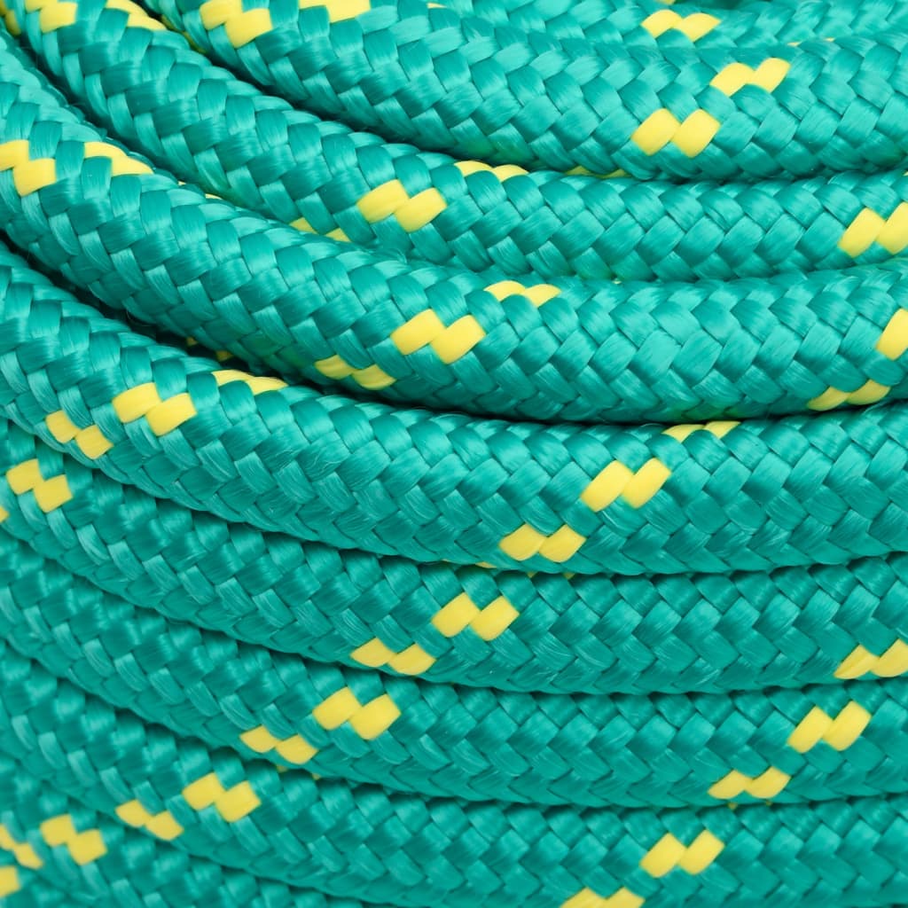 Boat Rope Green 20 mm 25 m Polypropylene