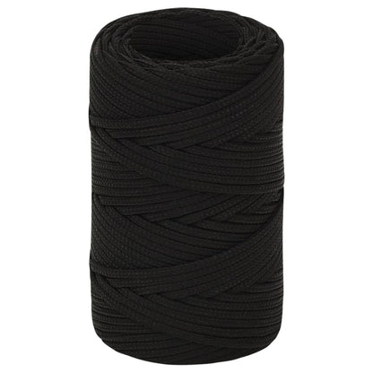 Work Rope Black 2 mm 100 m Polyester