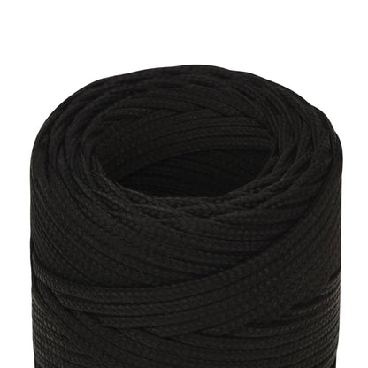 Work Rope Black 2 mm 250 m Polyester