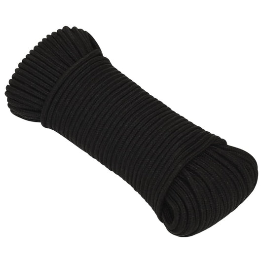 Work Rope Black 4 mm 100 m Polyester