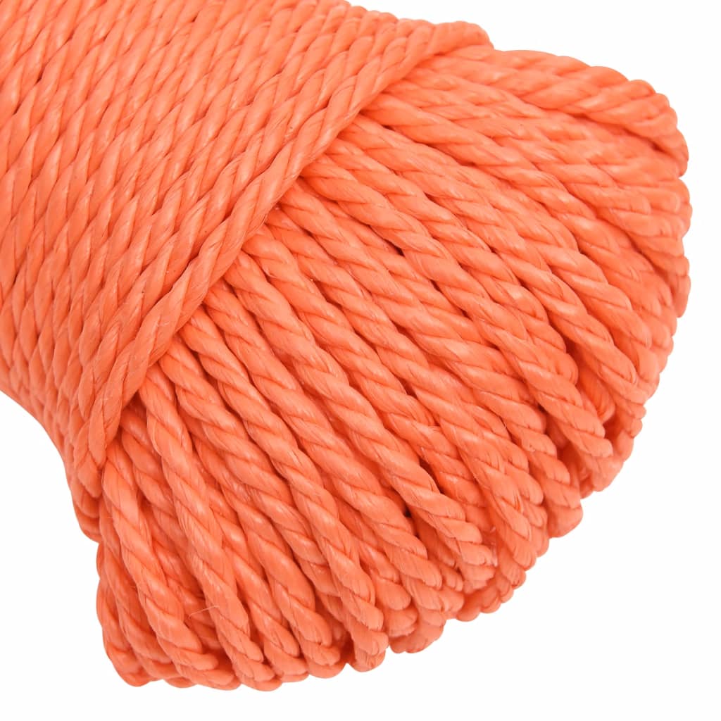 Work Rope Orange 3 mm 50 m Polypropylene