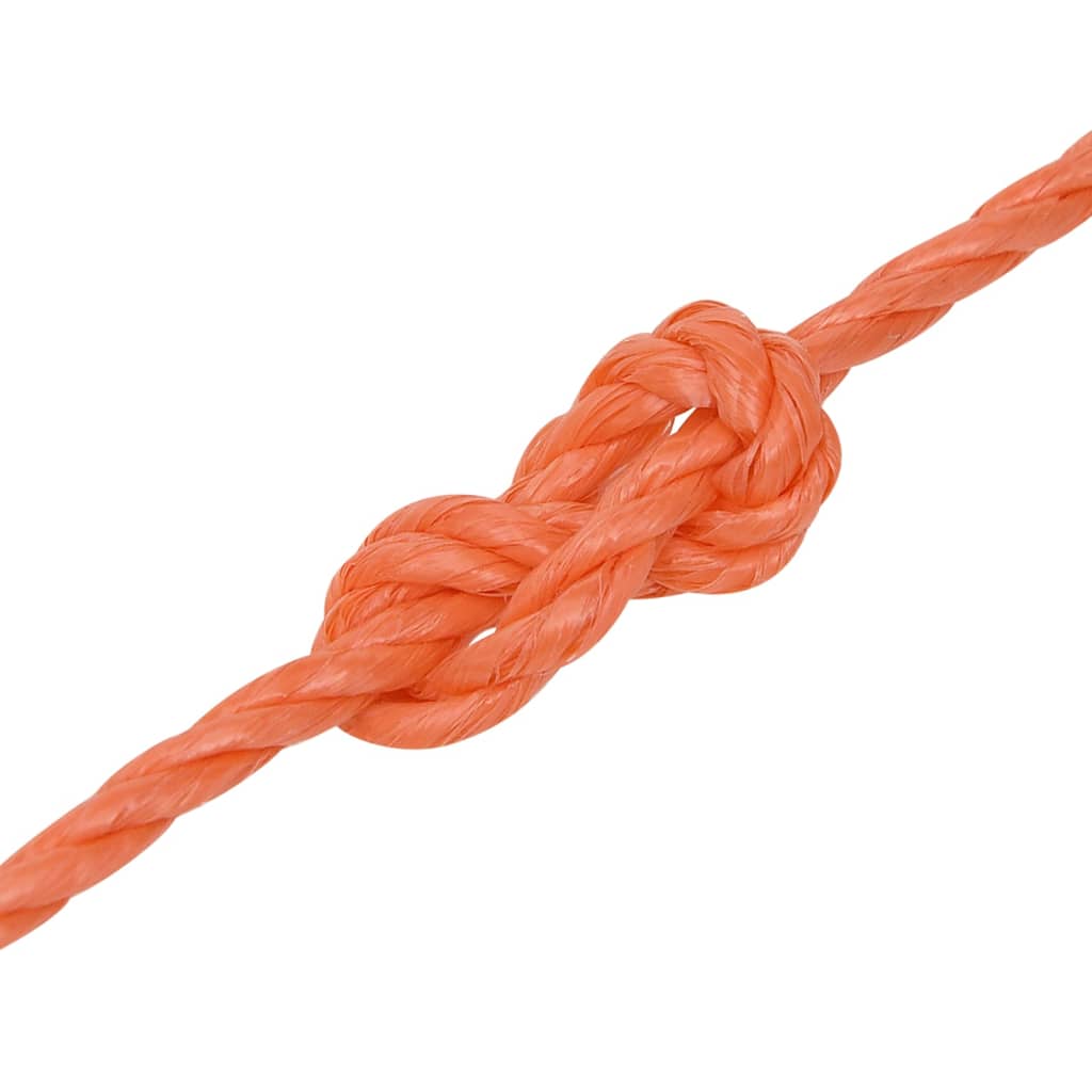 Work Rope Orange 3 mm 100 m Polypropylene