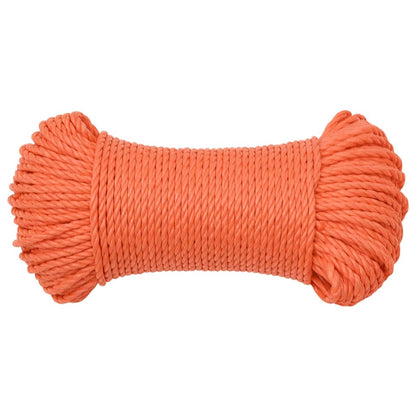 Work Rope Orange 8 mm 25 m Polypropylene