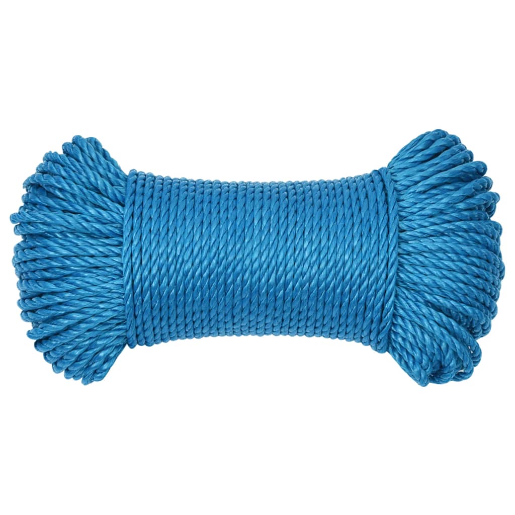 Work Rope Blue 6 mm 50 m Polypropylene